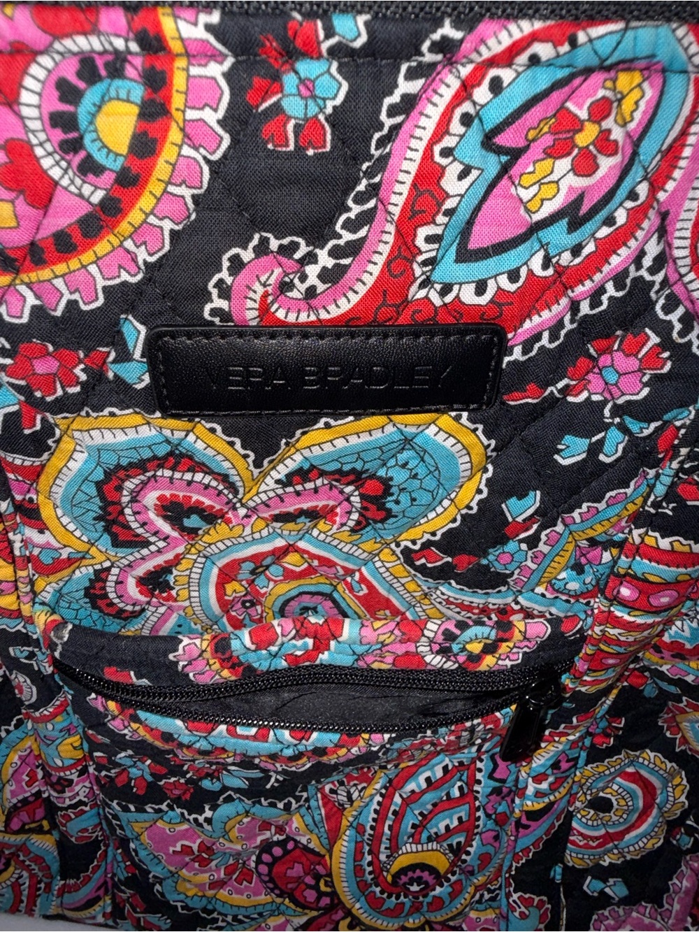 Vera BradleyTote Bag in Parisian Paisley. - Picture 3 of 7